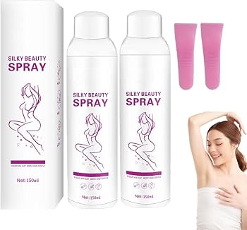 Silky Beauty Spray, Quick and Painless Hair Removal Spray Foam for Legs, Arms, Underarms, Chest Skin Care